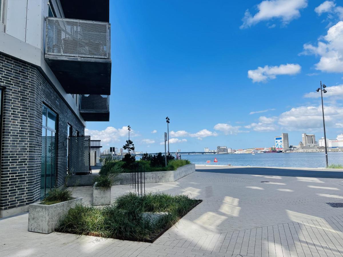 Aday - Harbor Groundfloor Own Entrance - Studio Aalborg Luaran gambar