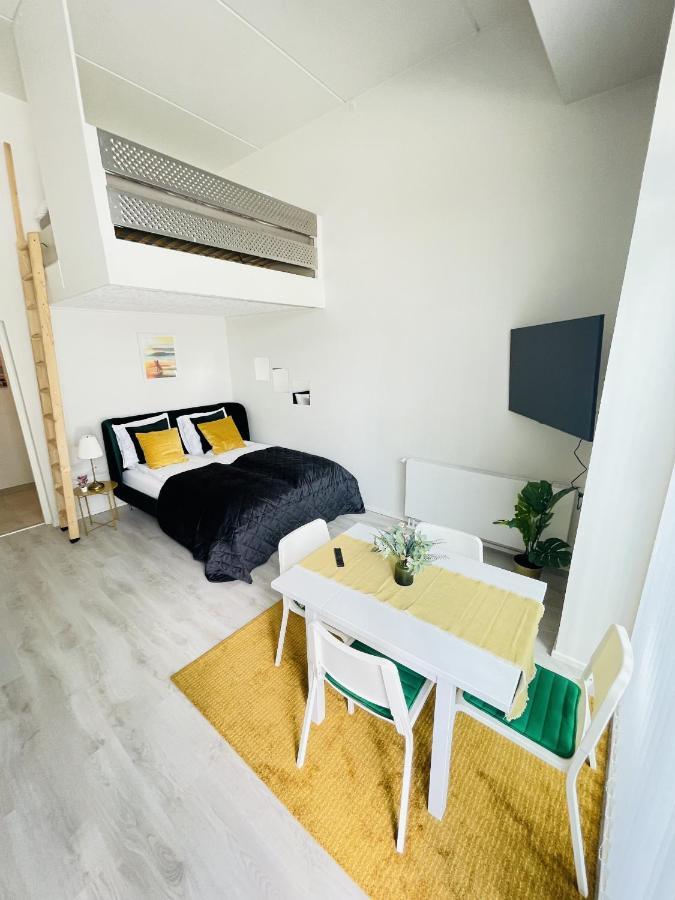 Aday - Harbor Groundfloor Own Entrance - Studio Aalborg Luaran gambar